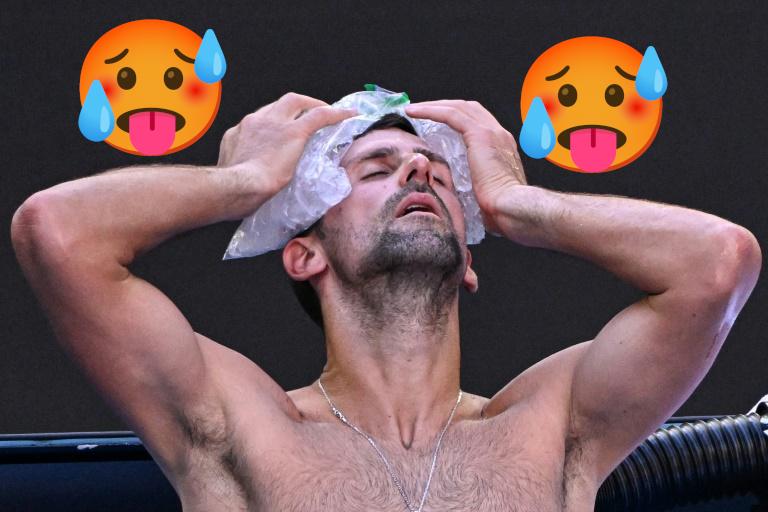 Djokovic : Le problème avec la chaleur c'est qu'elle est absorbée par le court