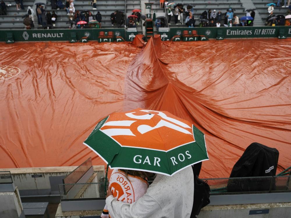 Point météo de mercredi à Roland-Garros - La pluie continue de jouer les trouble-fêtes 