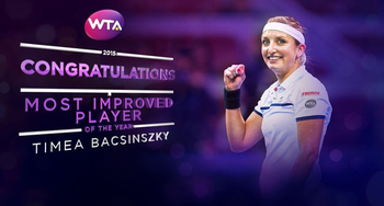 Bacsinszky élue meilleure progression de l'année 