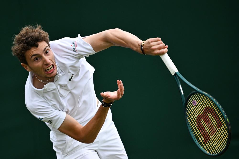 Humbert retrouve les 8es de finale de Wimbledon