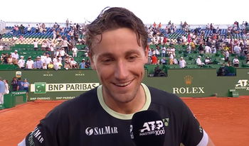 Ruud: At the end, I was praying for a double fault from Novak.