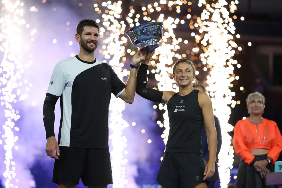 La paire Errani/Vavassori remporte le nouveau format du double mixte de l’US Open