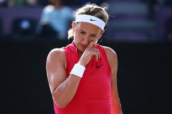 Azarenka on the wane.