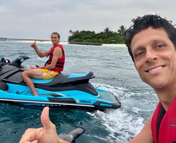 Tour players send vacation photos to ATP