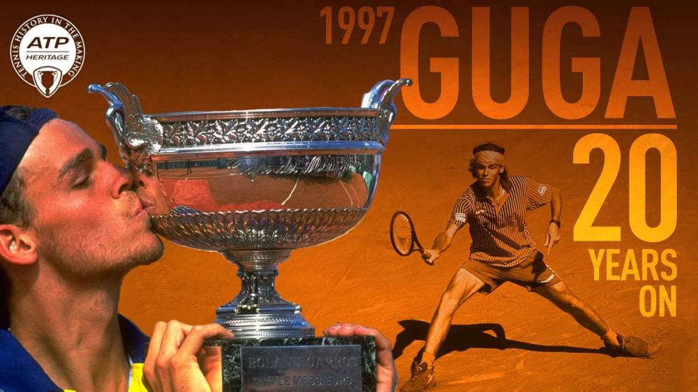 Jeudi, Kuerten fêtait les 20 ans de sa 1ère victoire à Roland-Garros