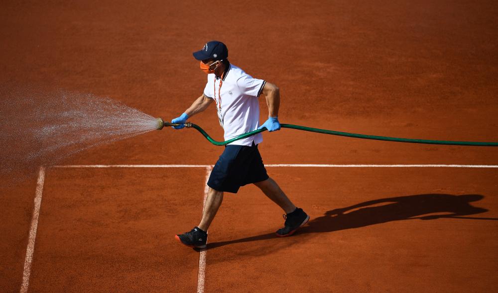 Début des matchs du jour à Roland Garros