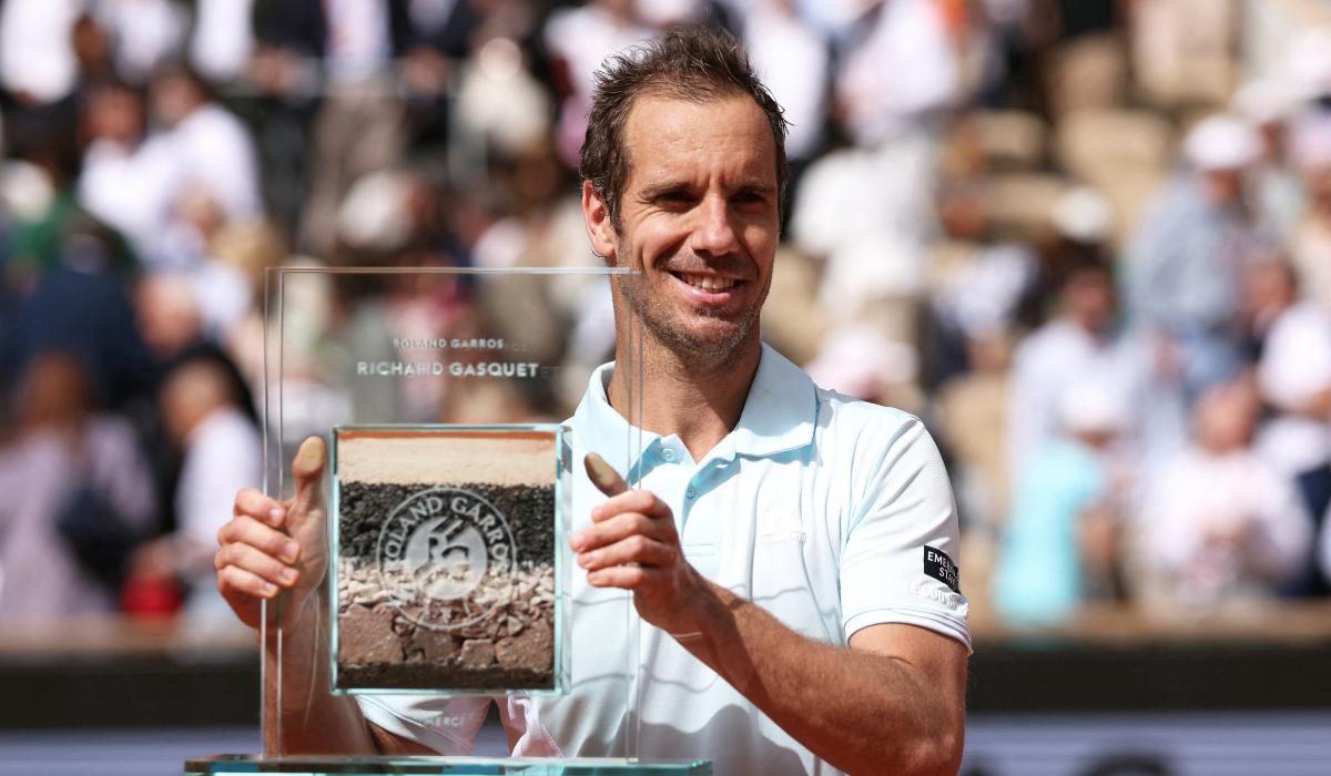 Gasquet verliest van Sinner en neemt afscheid van Roland-Garros 