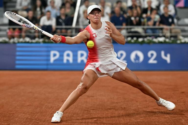 Swiatek túl erős Parry számára az olimpián