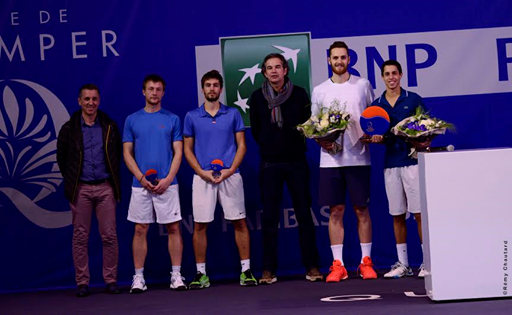 La paire française Olivetti/Lamasine remporte le Challenger de Quimper