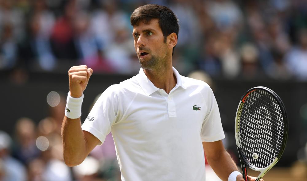 Djokovic one set away from Wimbledon title