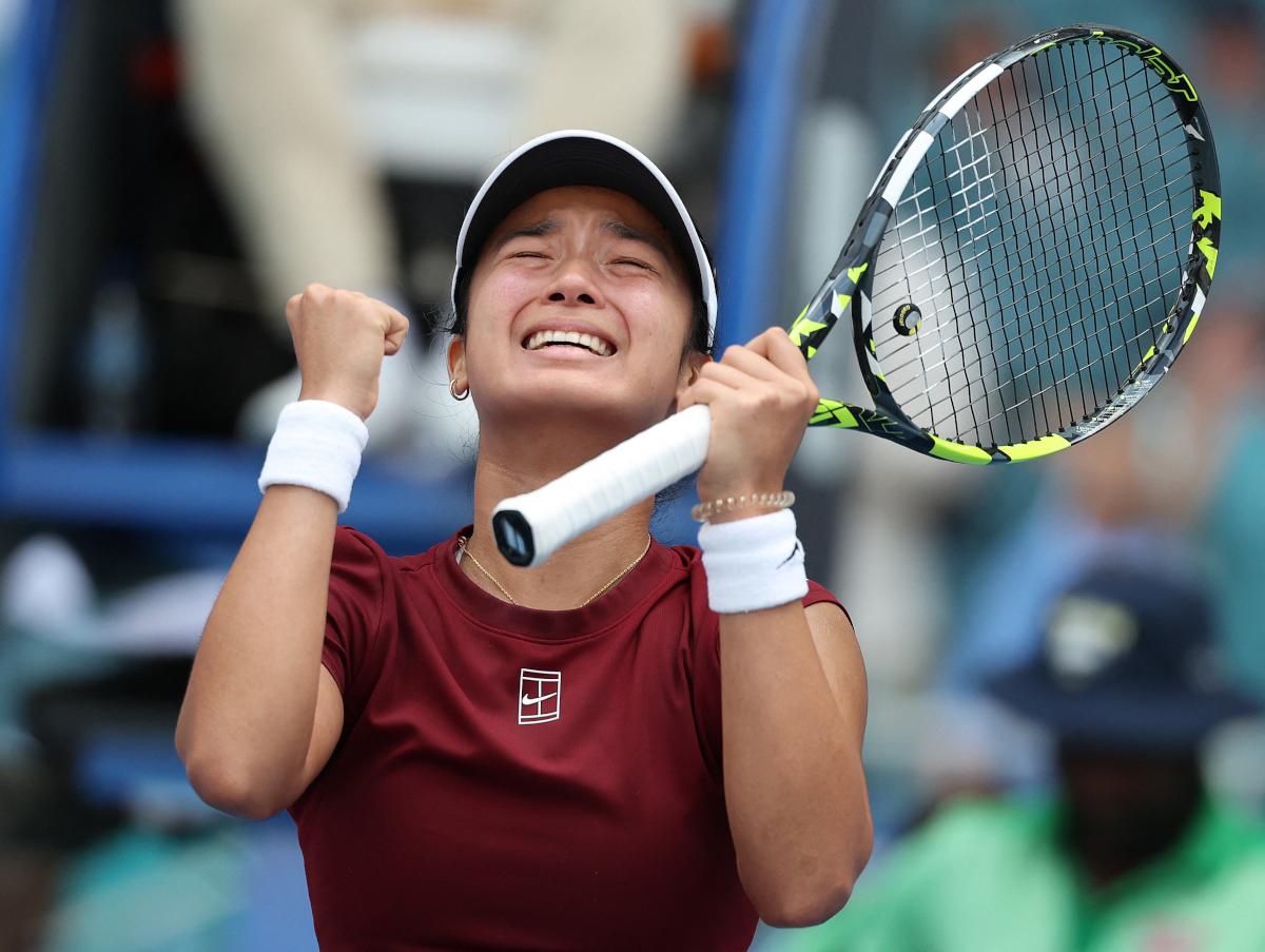 Eala regala Swiatek nei quarti di finale a Miami!