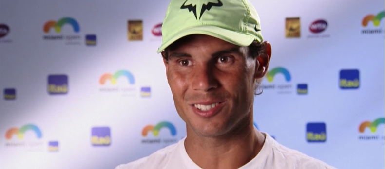 Interviewé après son 1000e match, Nadal a indiqué que c'était important car cela vient contredire les prédictions d'une carrière courte.