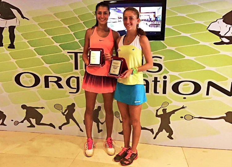 À 15 ans, Olga Danilovic (Serbie, 2001) remporte le simple et le double sans perdre un set pour son 2e tournoi pro, au 10 000 $ d'Antalya.