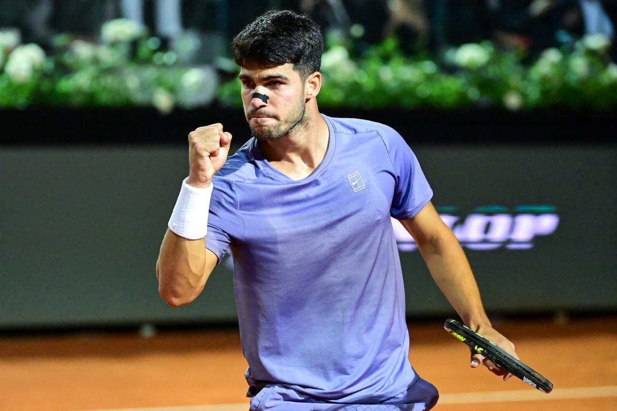 Alcaraz écarte Djere pour rejoindre les huitièmes de finale à Rome
