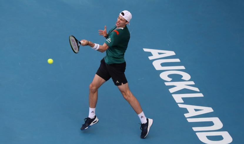 Humbert chute d'entrée à l'Open d'Australie