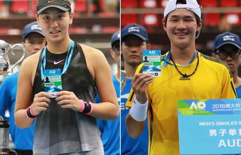 Soon-Woo Kwon et Xinyu Wang ont décroché une WC pour l'Open d'Australie en remportant, la semaine dernière, les play-off asiatiques.