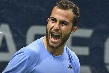 Hugo Gaston convaincant pour son entrée en lice à l'US Open.