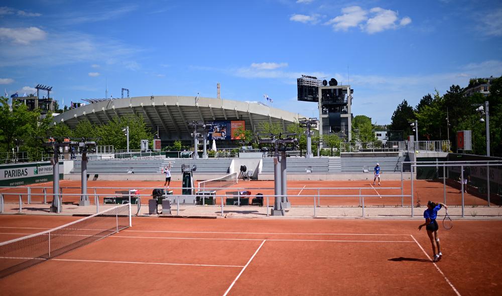 Début des matchs du jour à Roland Garros