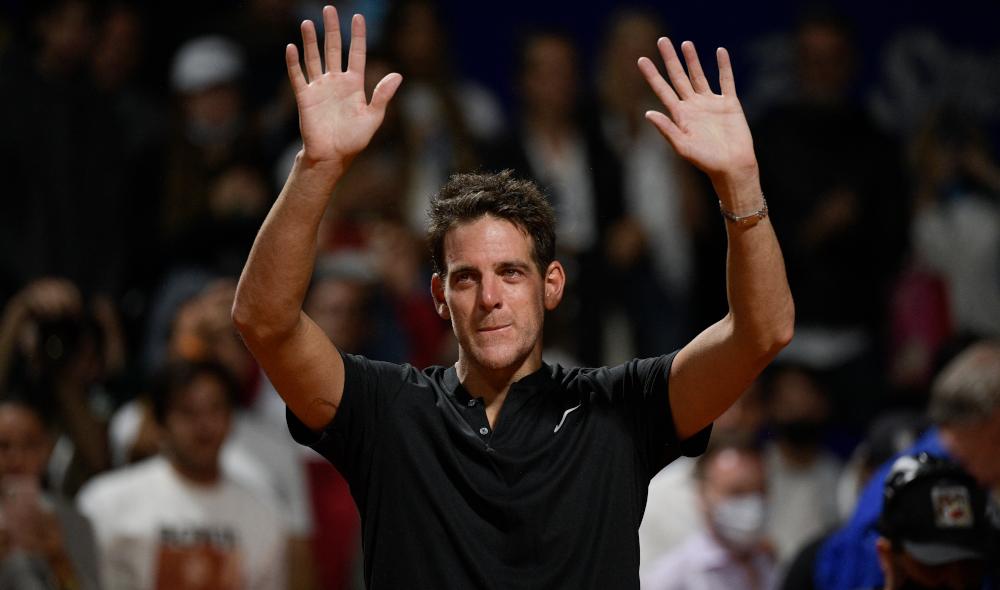 Del Potro traint met Djokovic op de US Open!