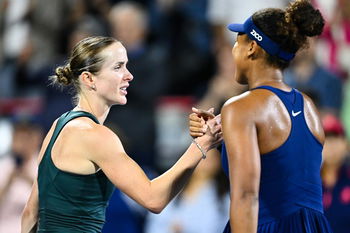 Tauson y Osaka aseguran su lugar en las semifinales del WTA 1000 de Montreal  