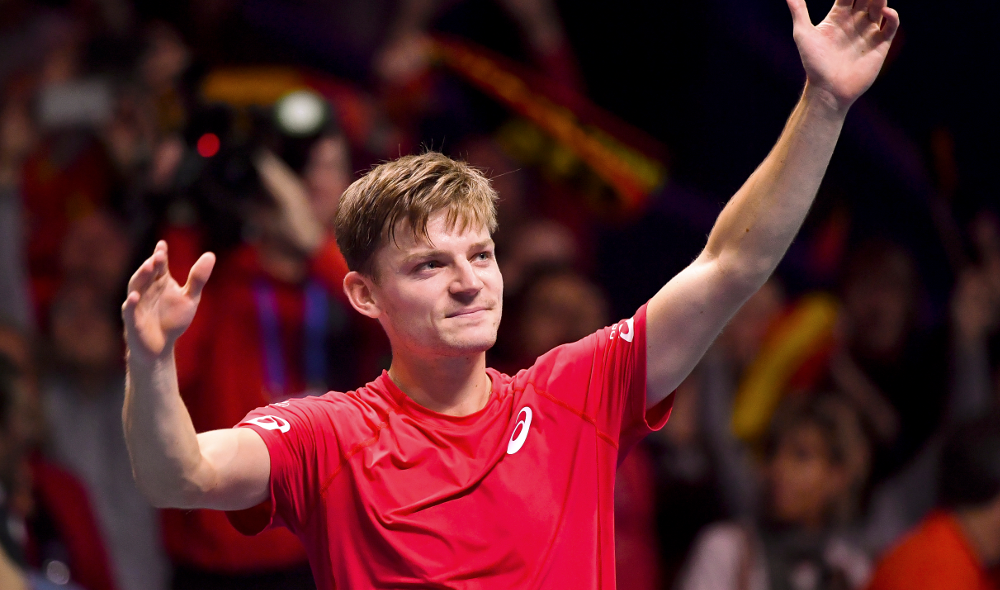 Goffin égalise pour la Belgique à Lille 