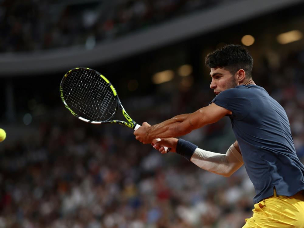 Alcaraz magabiztos a Roland Garroson aratott 1. fordulós győzelme után: 