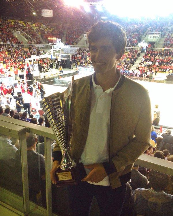 Pierre-Hugues Herbert élu sportif alsacien de l'année devant le club de basket de la SIG (Strasbourg), finaliste de la Coupe d'Europe