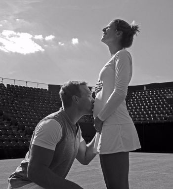 Mandy Minella et Tim Sommer (coach & mari) attendent un enfant