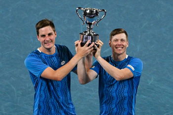 Heliovaara/Patten win Australian Open men's doubles after an epic final
