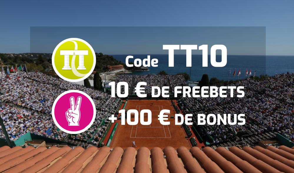 10 € de Freebets et 100 € de bonus pour vos paris sportifs sur Monte-Carlo